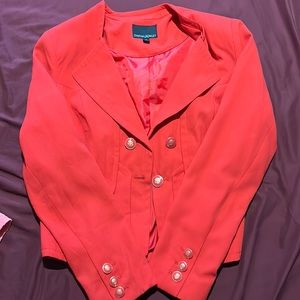 Cynthia rowley Red blazer jacket